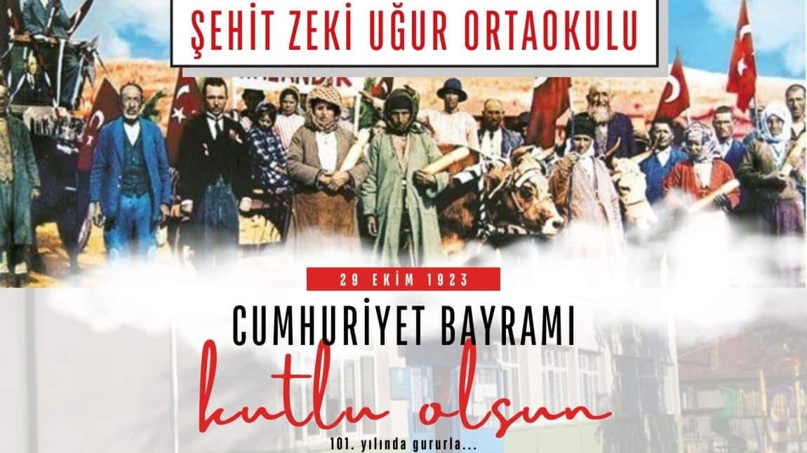 29 Ekim Cumhuriyet Bayramı Kutlu Olsun!